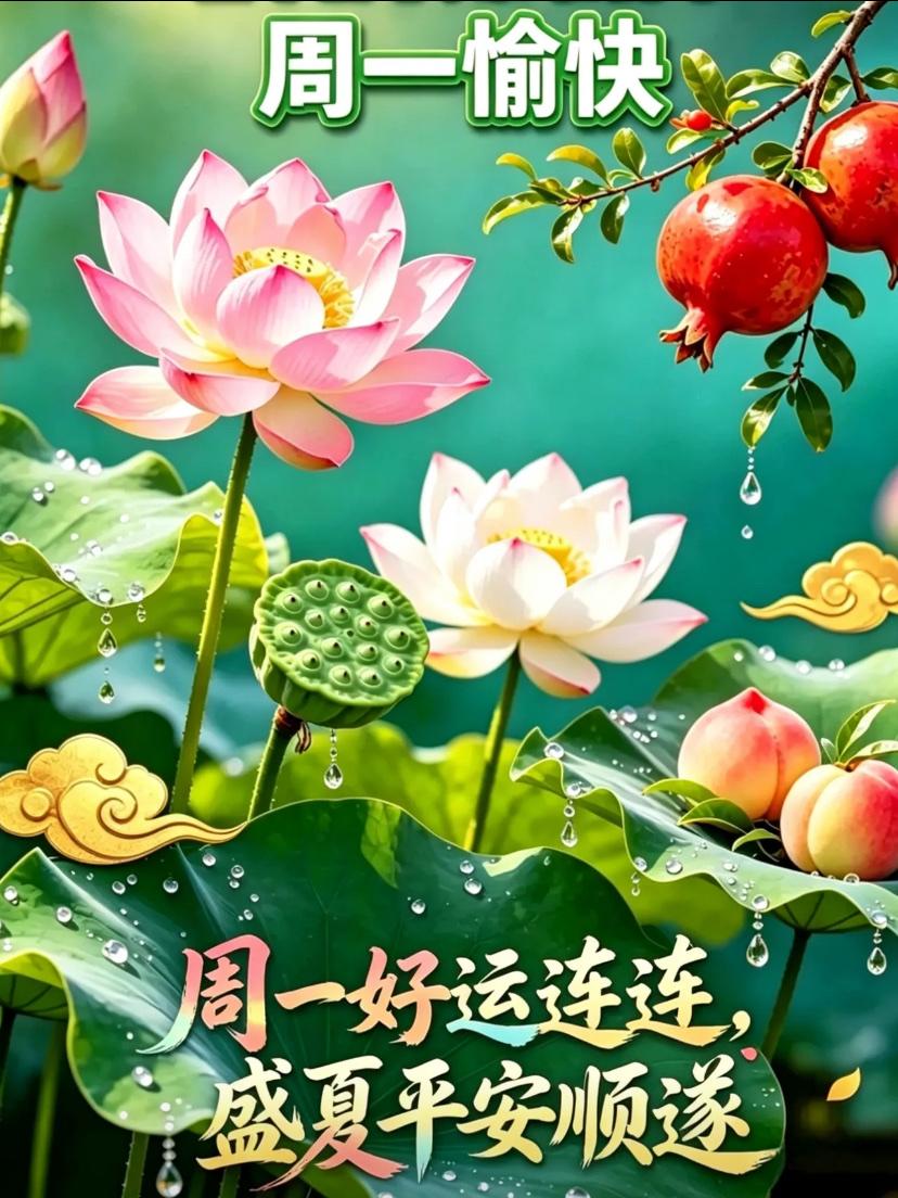 🌺2026./7月13日，幸福不难，知足就好🌺

🌿🌅拂晓柔光漫洒人间，