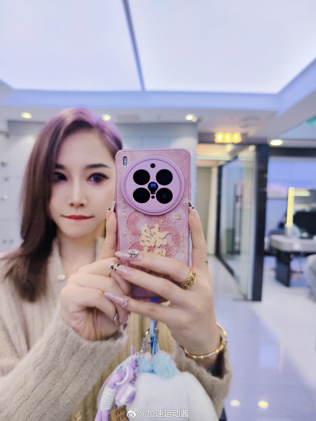 今天是一个奶茶紫的温柔色啊我的日常plog摄影OOTD