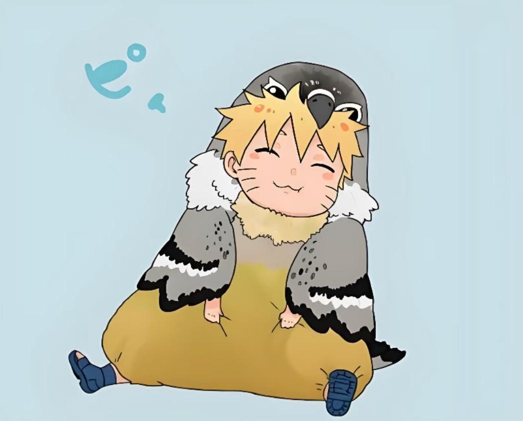 我家鸟儿，小鸟宝宝🐦，小鸡宝宝🐥🐥🐥从小就和各种小动物很有缘，这个金发小