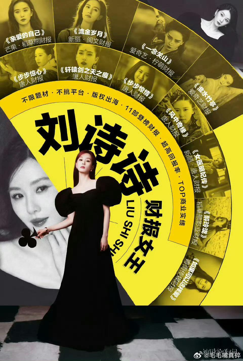 刘诗诗财报女王 ​​​