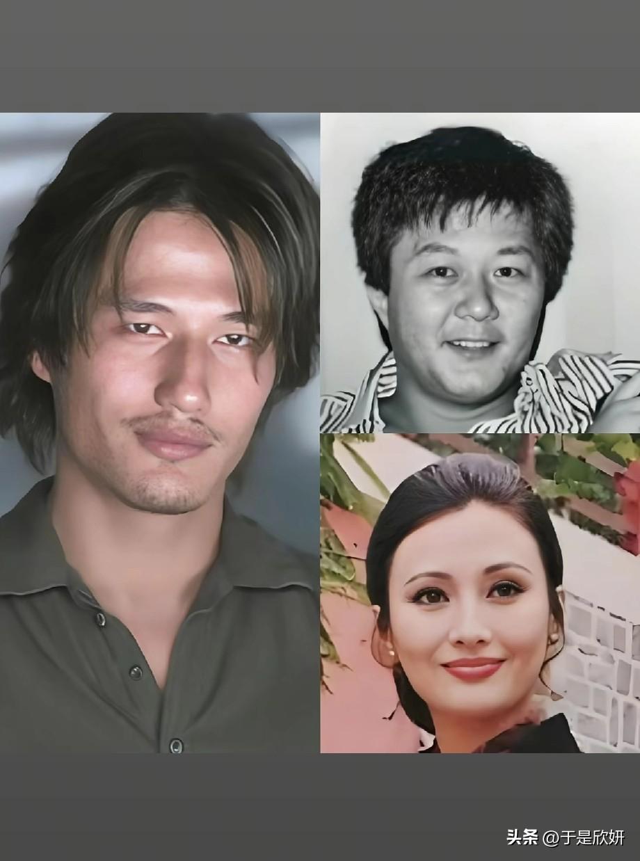 基因是一门学文，尹子维虽然谁也不像，但他这个长相在当时的电影里挺特殊的，一看就是