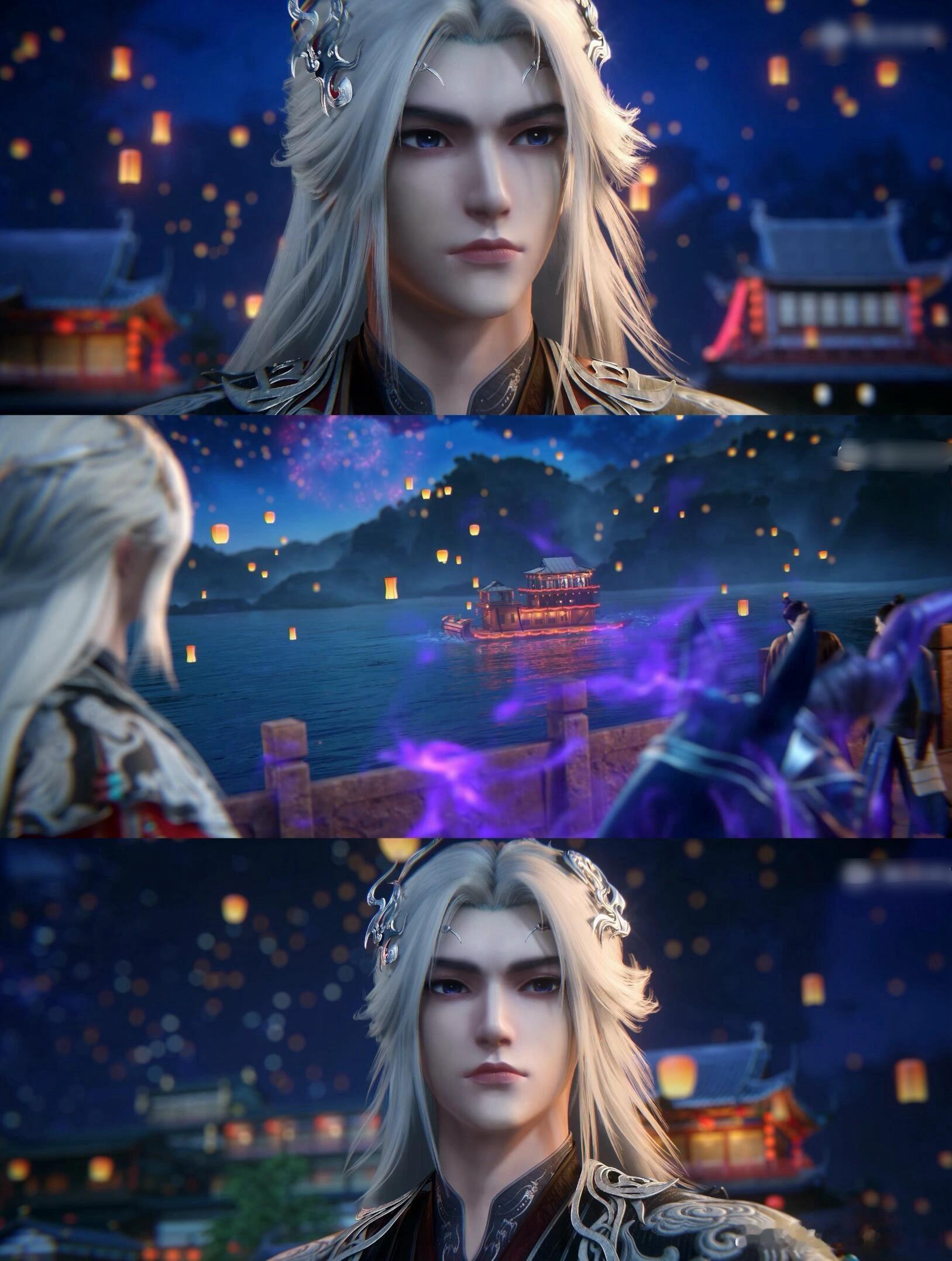 这里的画面好美！王林的配音和表情都好细腻！上一秒王林还笑看着这些幸福的人们！琴音