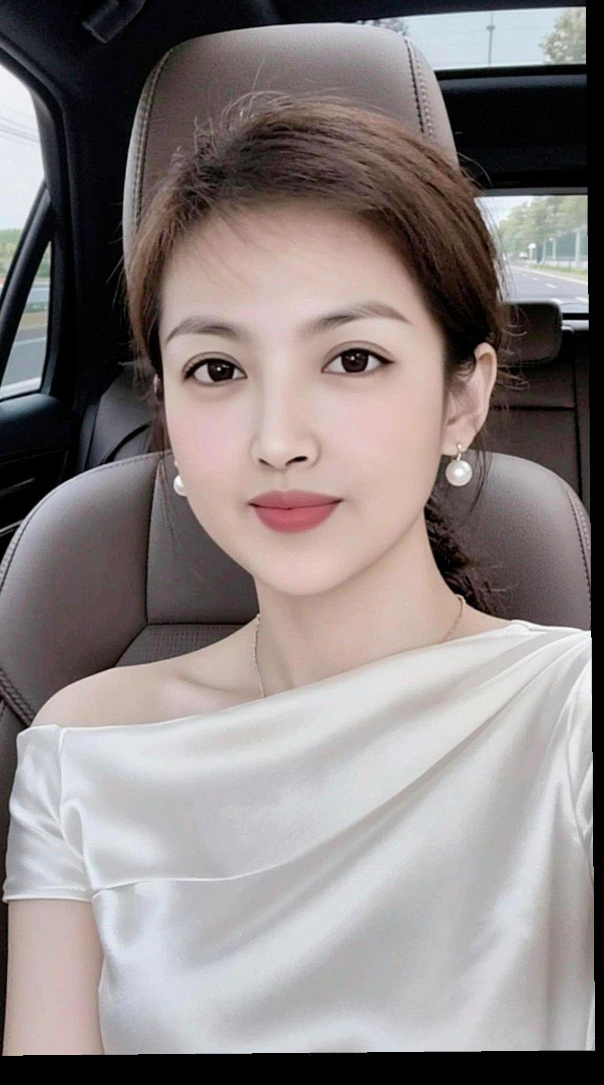 车内拍摄 穿搭我的照片AI高清质感自拍