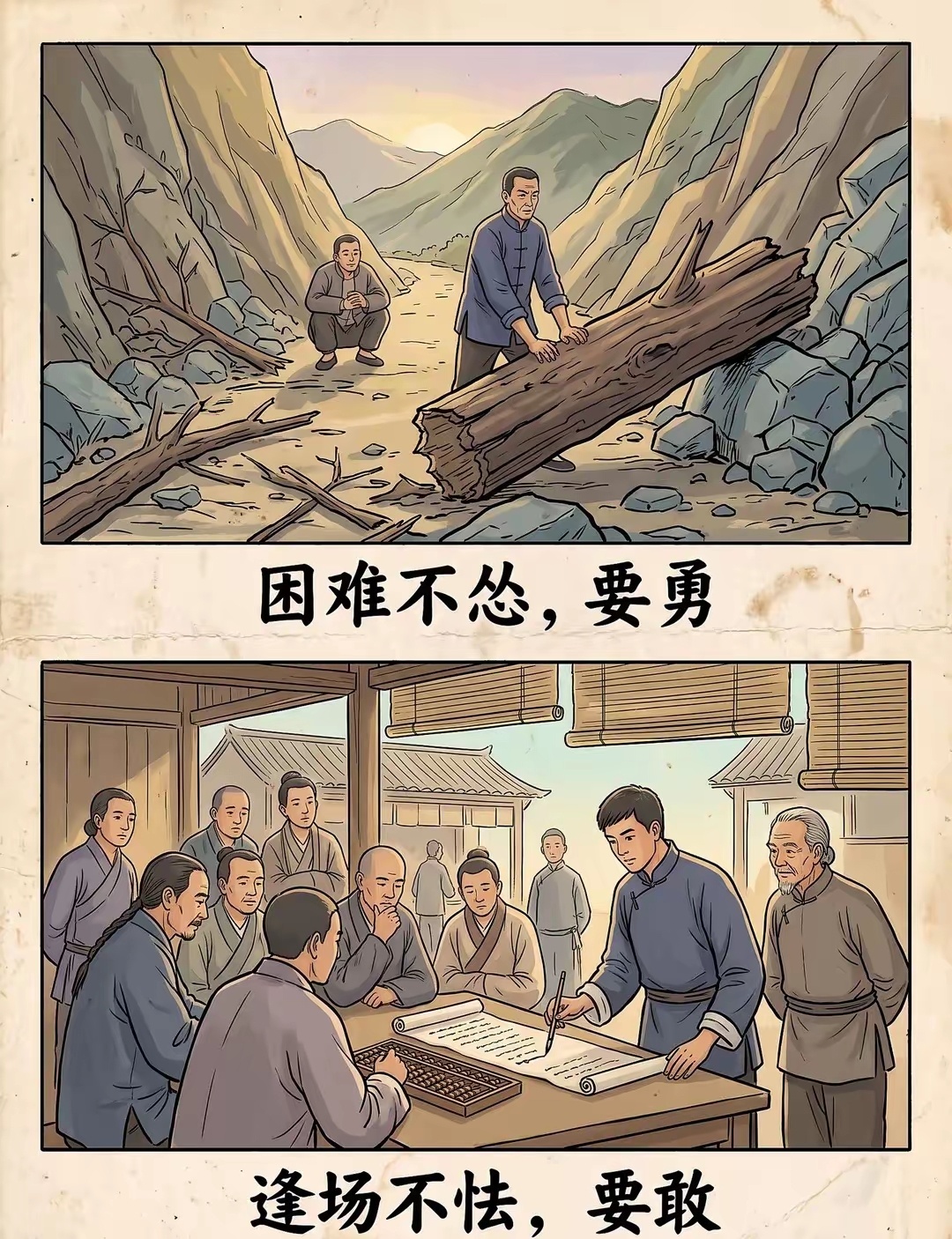 “强者的十大处世心法。” ​​​