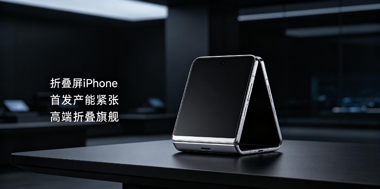 苹果折叠iPhone曝出大问题！日产量仅几百台，首发要抢破头？
距离苹果秋季发布