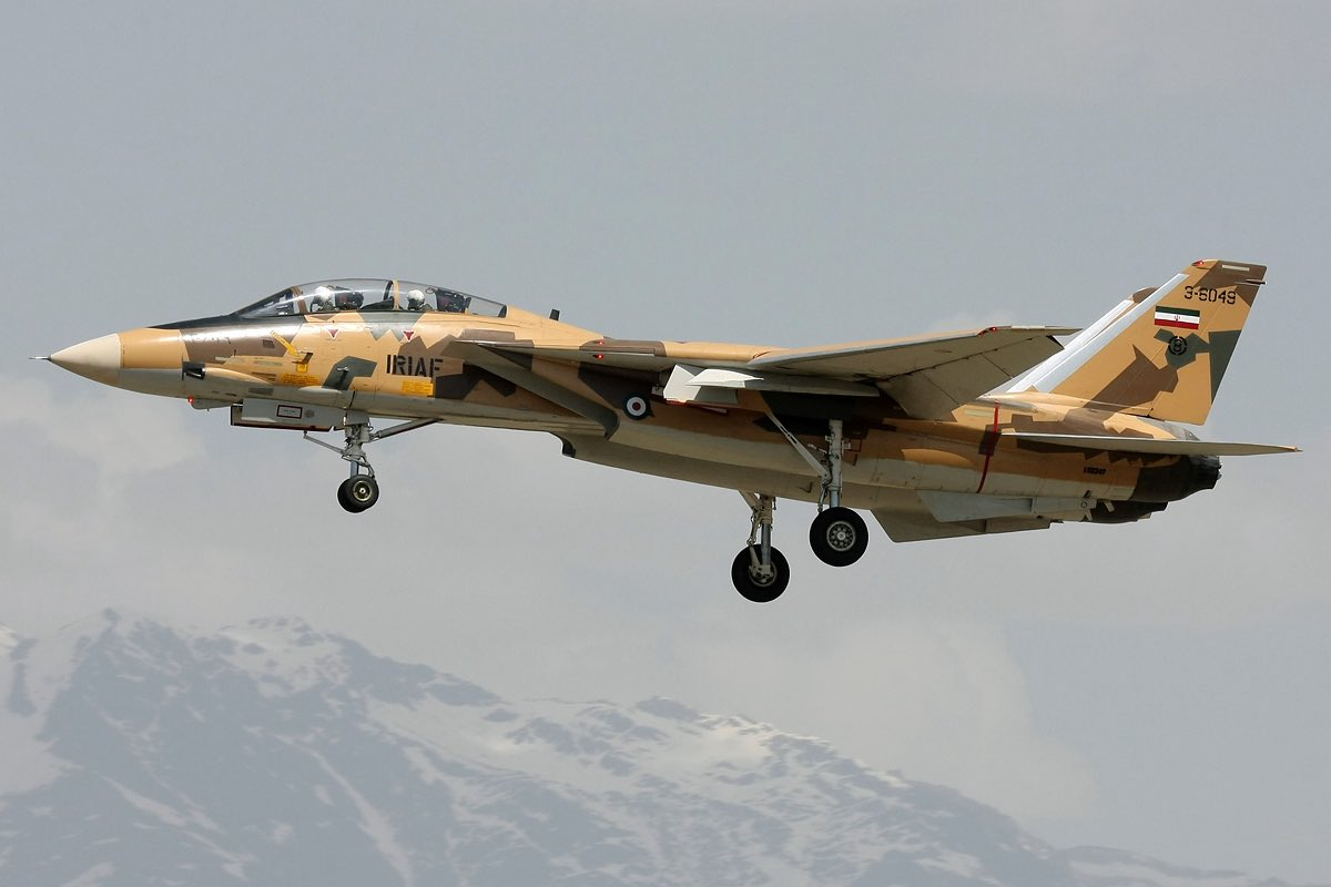 猫宁。希望伊朗空军能好好照顾他们的F-14波斯猫 ​​​