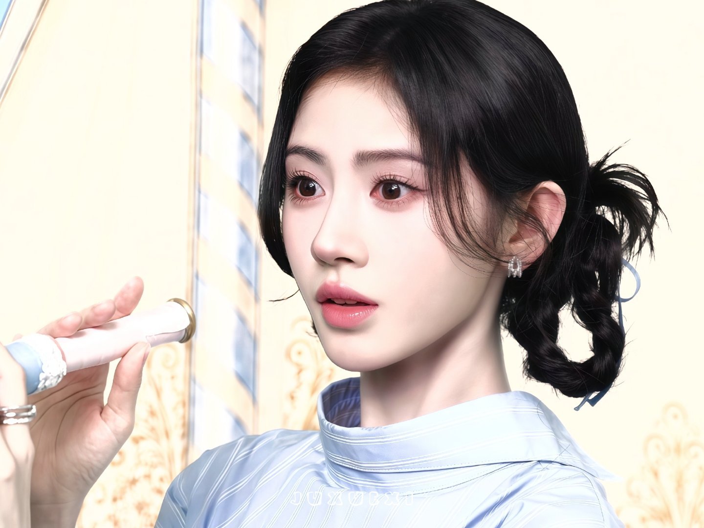 鞠婧祎 jjy鞠婧祎苏绿夏jjy鞠婧祎万花世界“浪漫的不是星座 而是独一无二的你