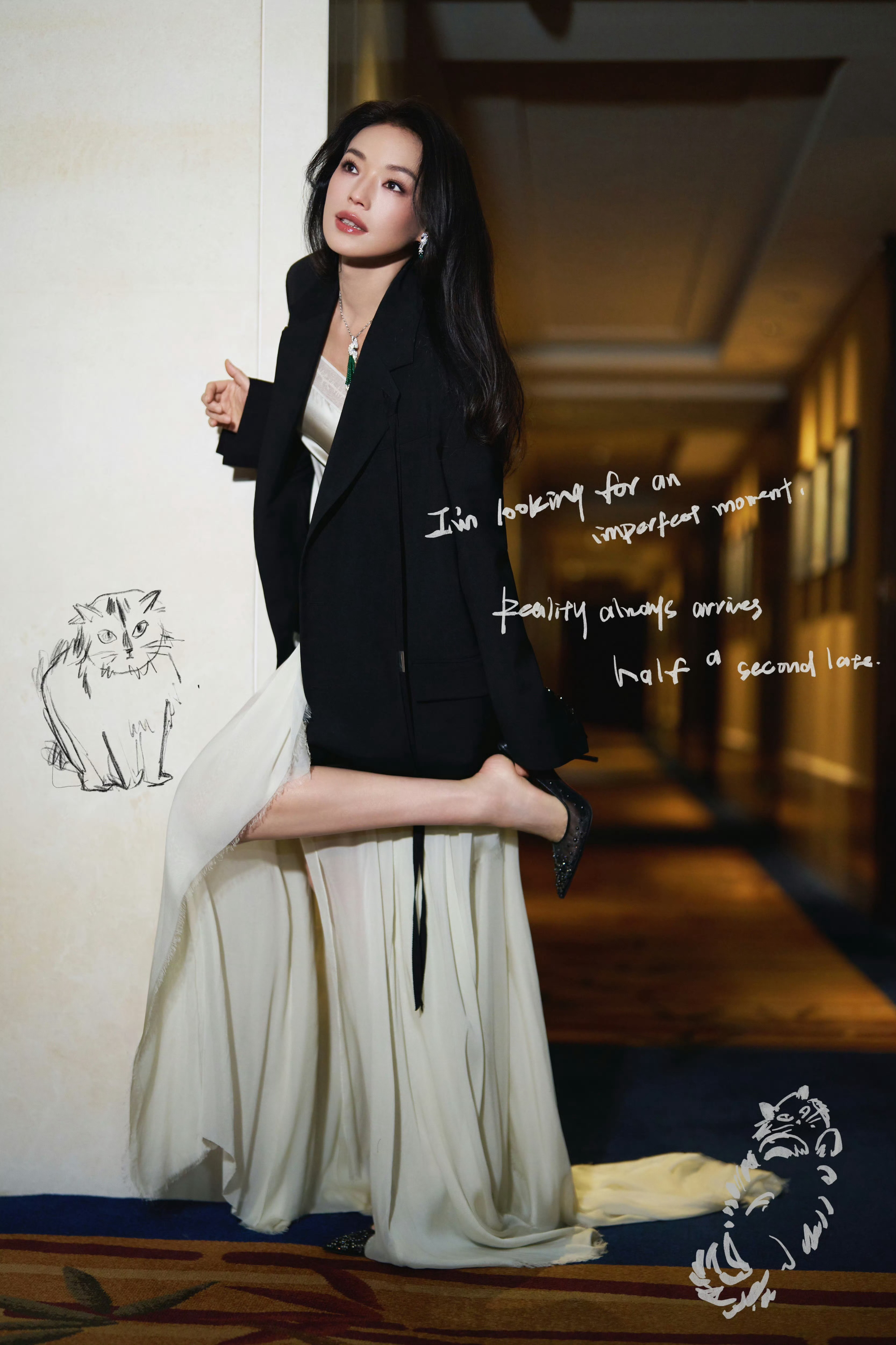 舒淇小猫咪就这样轻盈的秒了🐈⬛微博之夜红毯微博之夜2025微博之夜爆款创作大赛