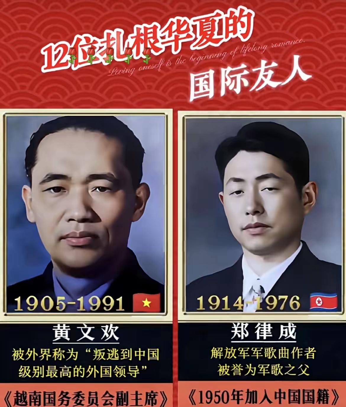 12位国际友人，你可能不认识他们，但是他们的故事你一定听说过，这些国际友人虽然不