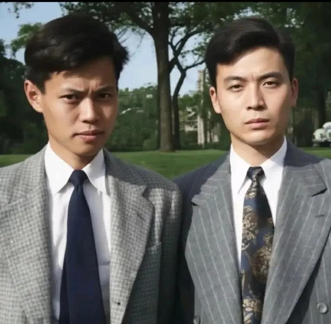 曾经的恰同学少年，
让人佩服的两位科学家。
实现了共同的约定：
但愿人长久，千里