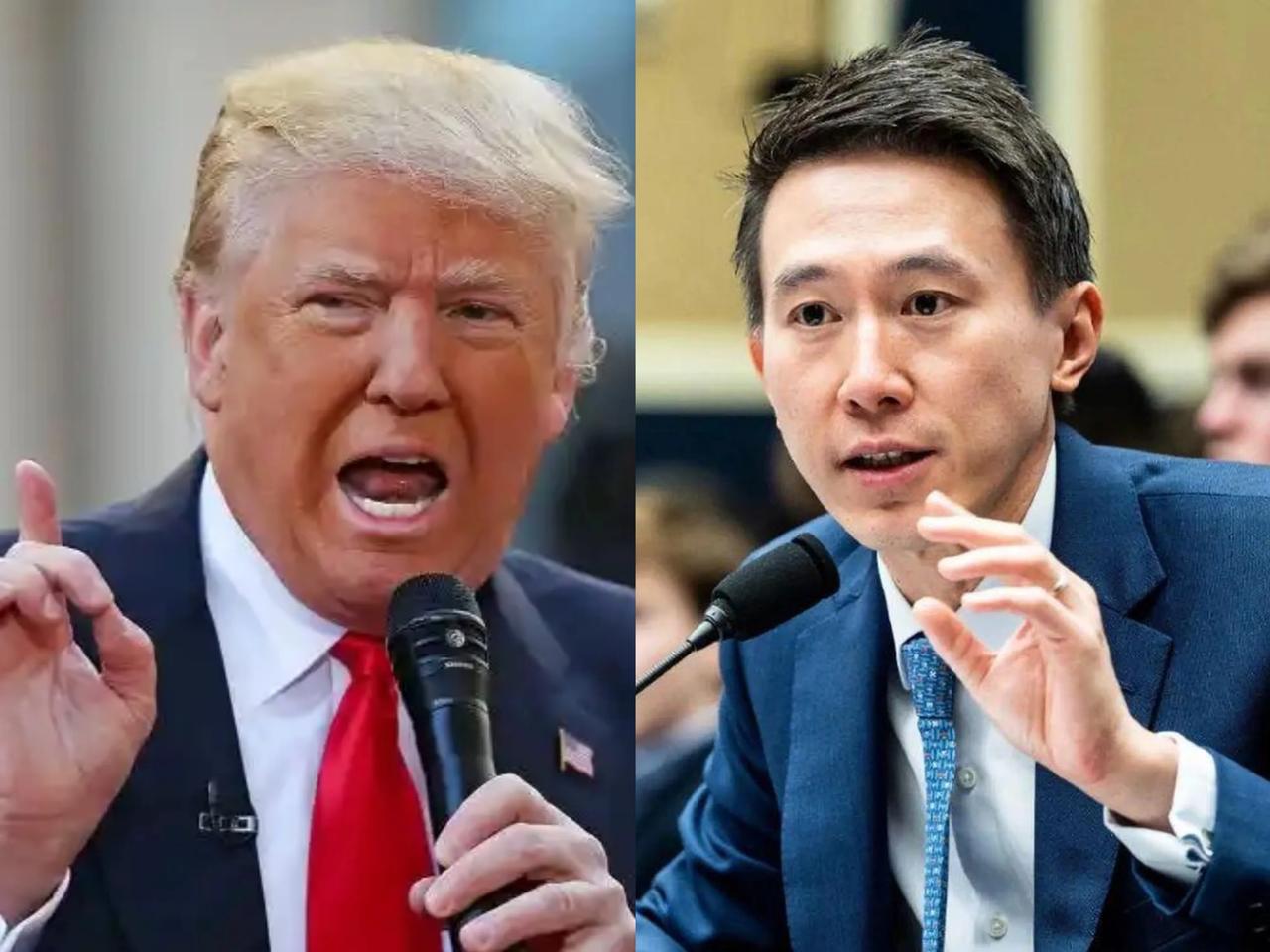 特朗普会见TikTok周受资，背后有3个原因：


1.为了拉拢民意，美国有1.