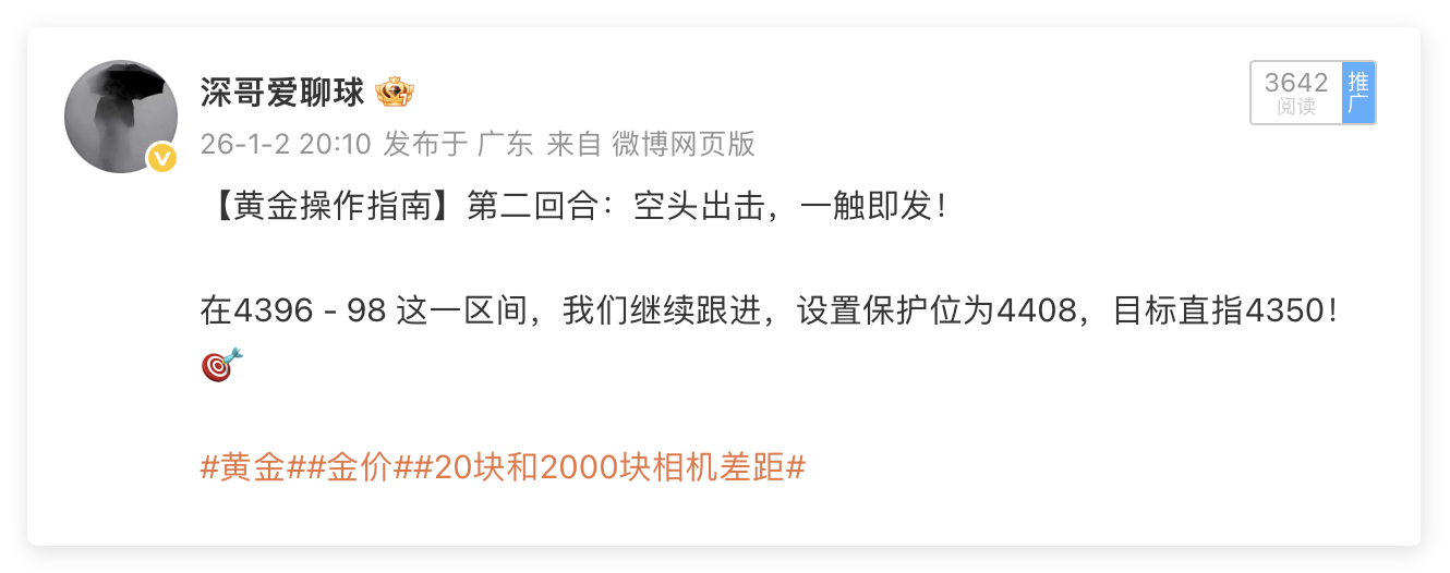 黄金4398咕空，抵达4385出局，收割130点！今日第二回合继续完胜，在黄金交