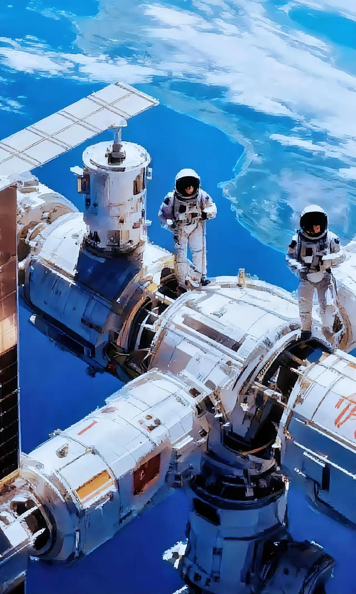 果不其然！
​美国媒体近几日发表了一致的观点，认为东方大国的空间站使用“全中文”