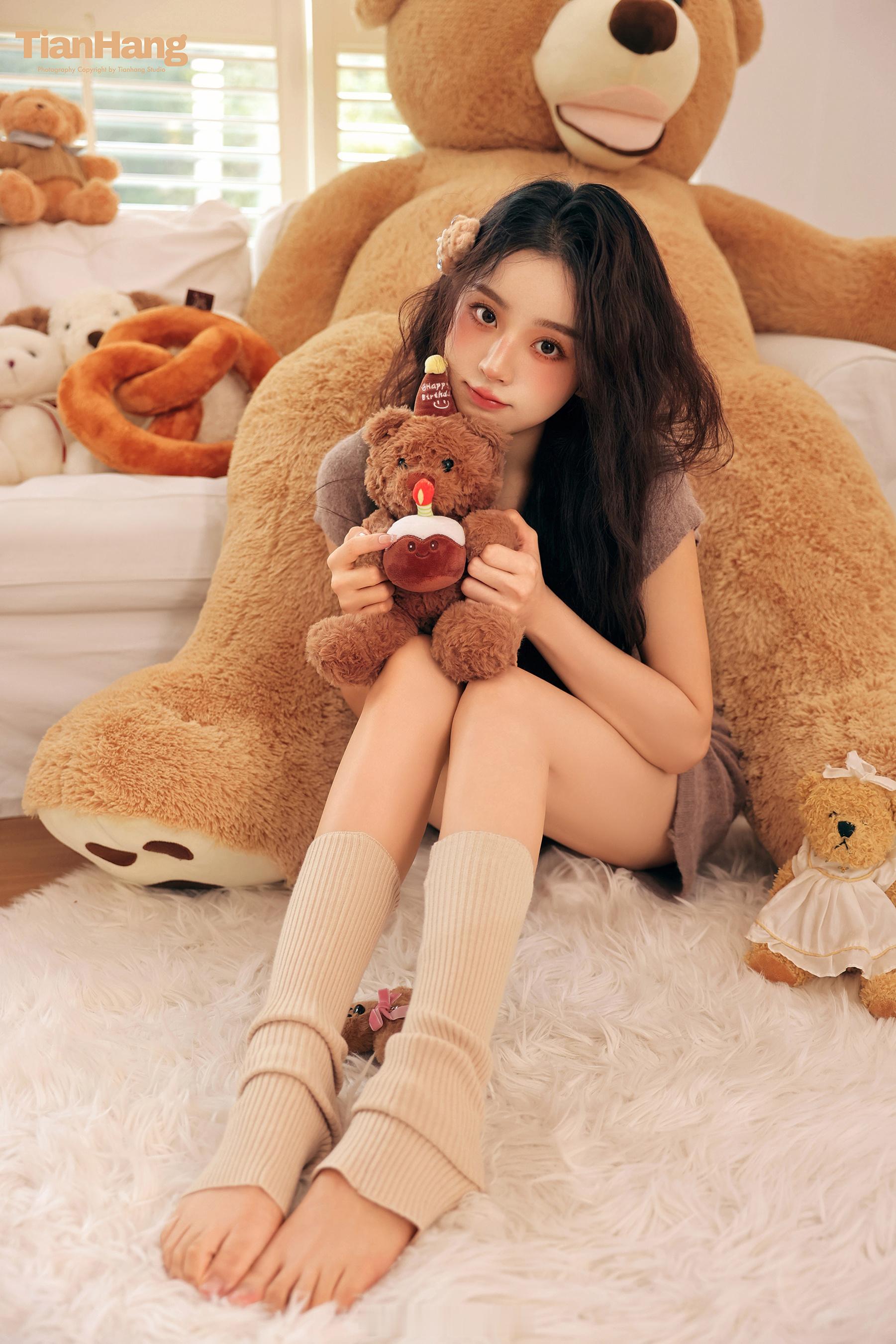 🧸毛茸茸的治愈暴击！我的小熊会偷走你的心💕