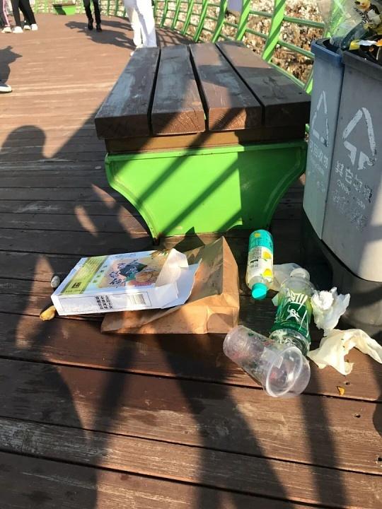 最近有网友看到极个别印度人到上海游，丢饭盒到黄浦江，不能惯着他们，罚款驱逐出境，