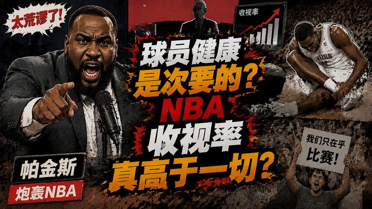 公开炮轰NBA！肯德里克-帕金斯怒问：球员健康是次要的？收视率真的高于一切？就在