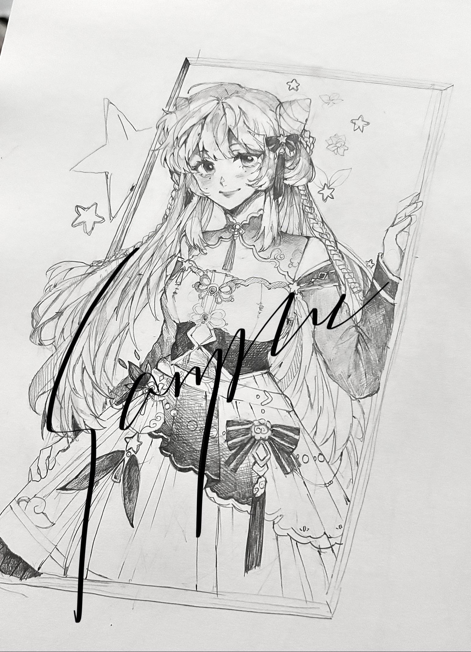 最近的画，乱乱嘟
