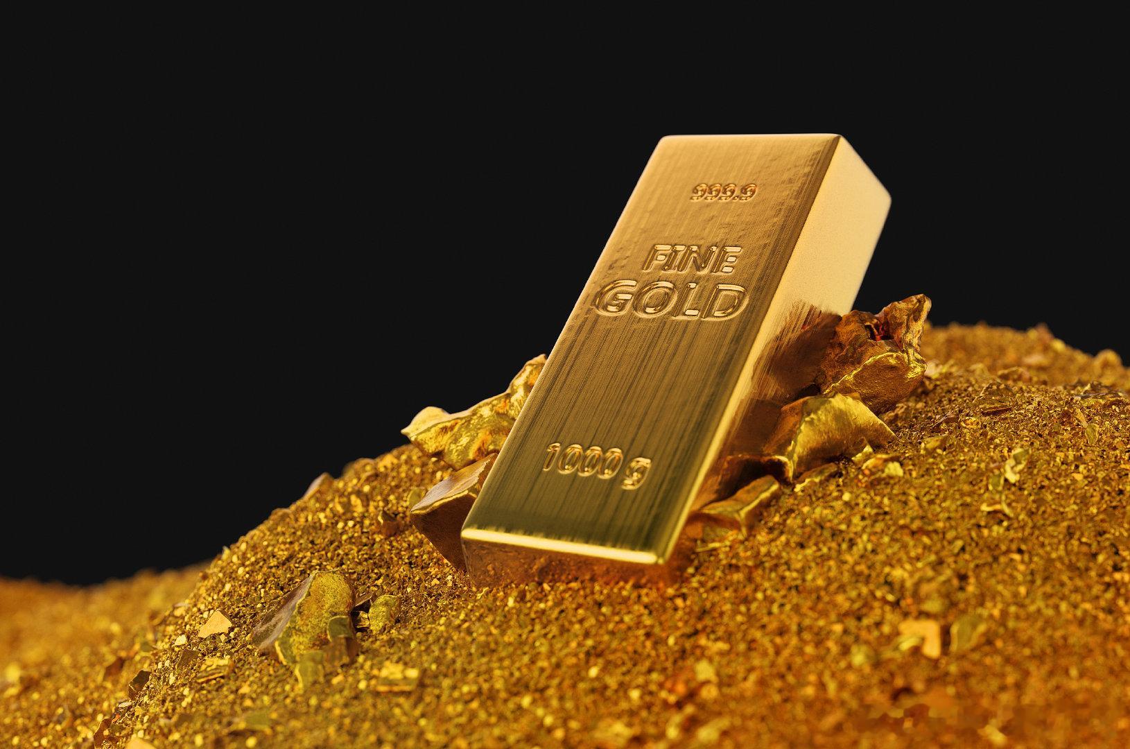 【现货黄金短线下挫40美元】1月21日晚间，现货黄金短线下挫约40美元，最新报4