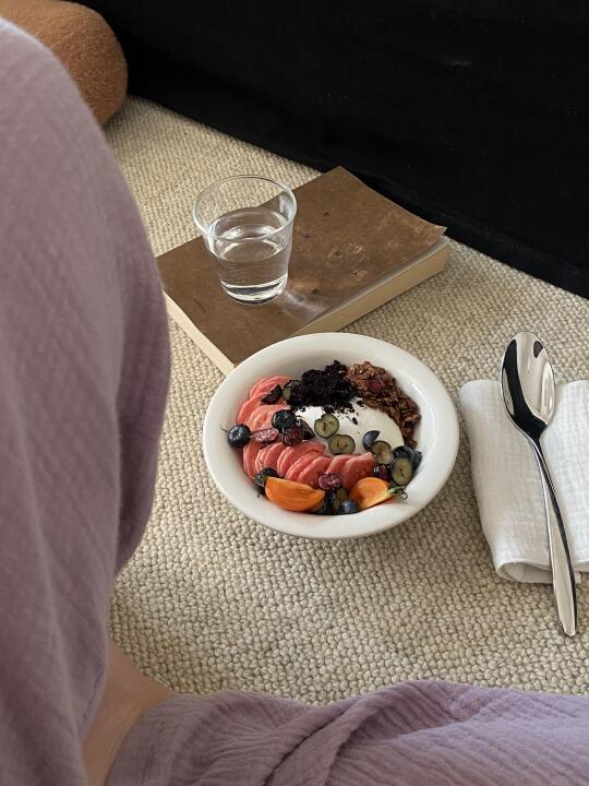 到底是谁在吃五颜六色的养生酸奶碗？！🌸