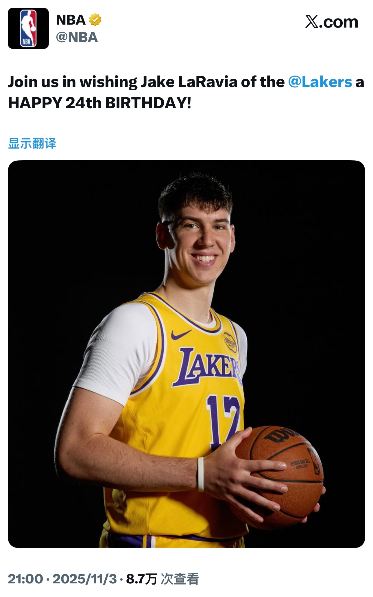 祝拉拉维亚24岁生日快乐🎂越打越好哦！[加油] ​​​