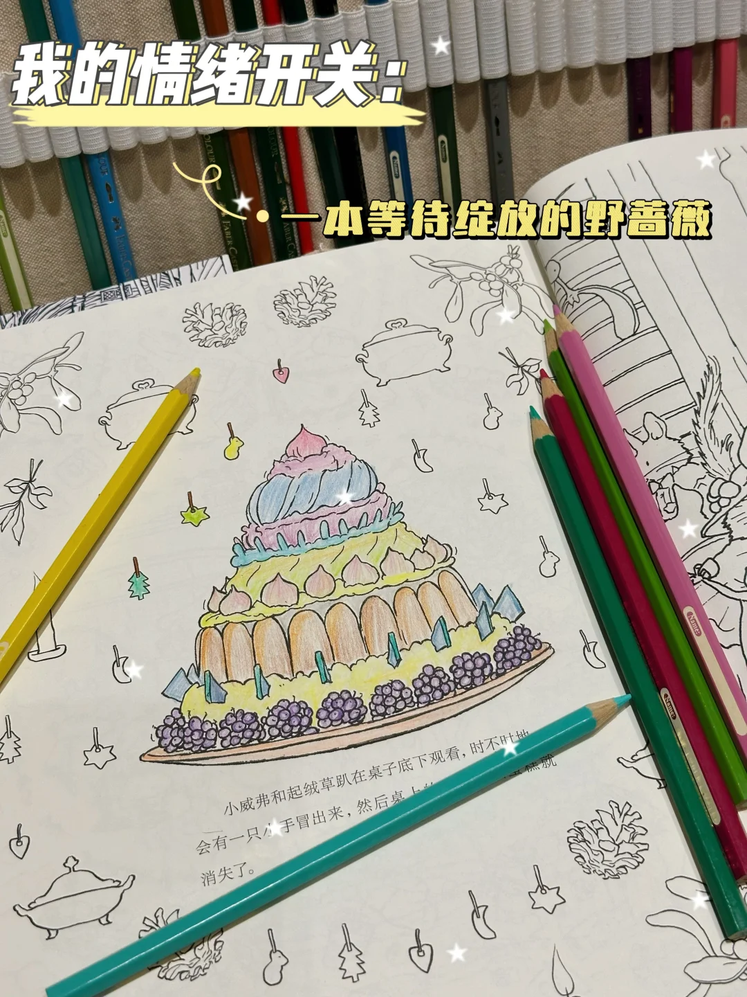 涂一抹野蔷薇，寻一刻心安宁