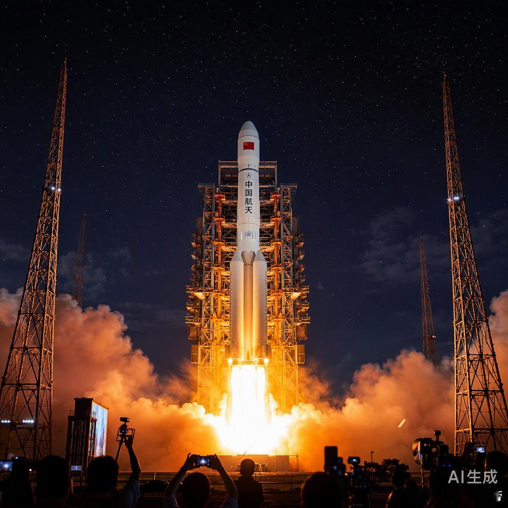 今天，长征十二号运载火箭成功将卫星互联网低轨24组卫星送入轨道，标志着我国低轨星