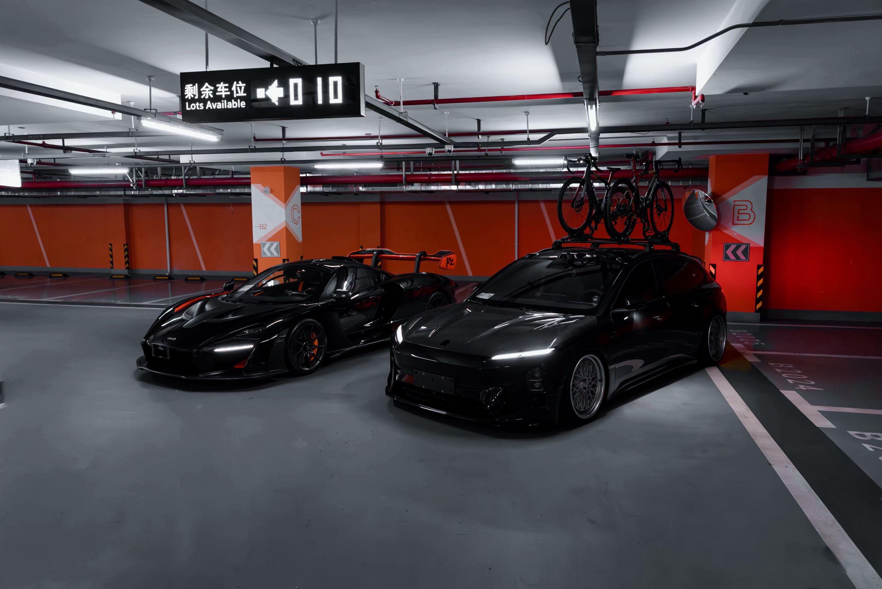 迈凯伦塞纳 蔚来et5t