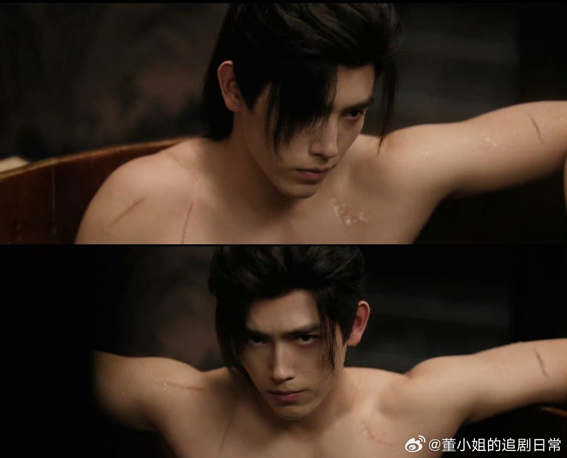 陈飞宇白日提灯沐浴戏陈飞宇身材陈飞宇用满身伤痕塑造少年将军，每一道疤都是宿命印记