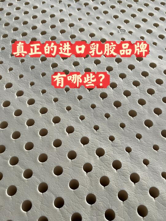 真正的泰国进口乳胶床垫品牌有哪些？