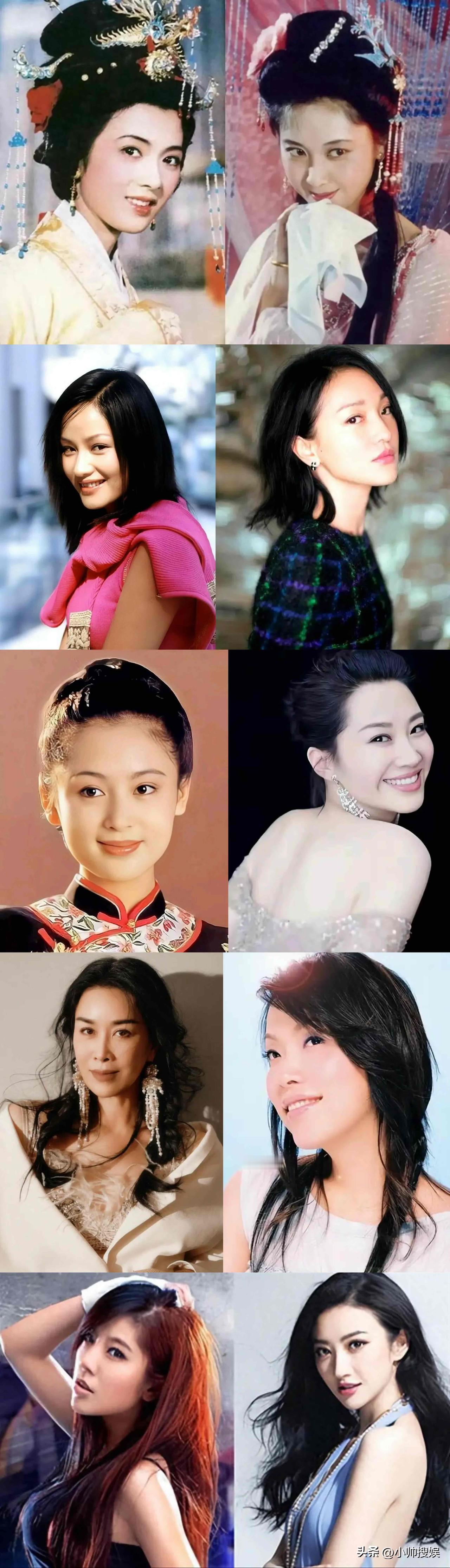 在内地娱乐圈，流传着不少齐名的女星说法，她们或名气旗鼓相当，或美貌不相上下。把她