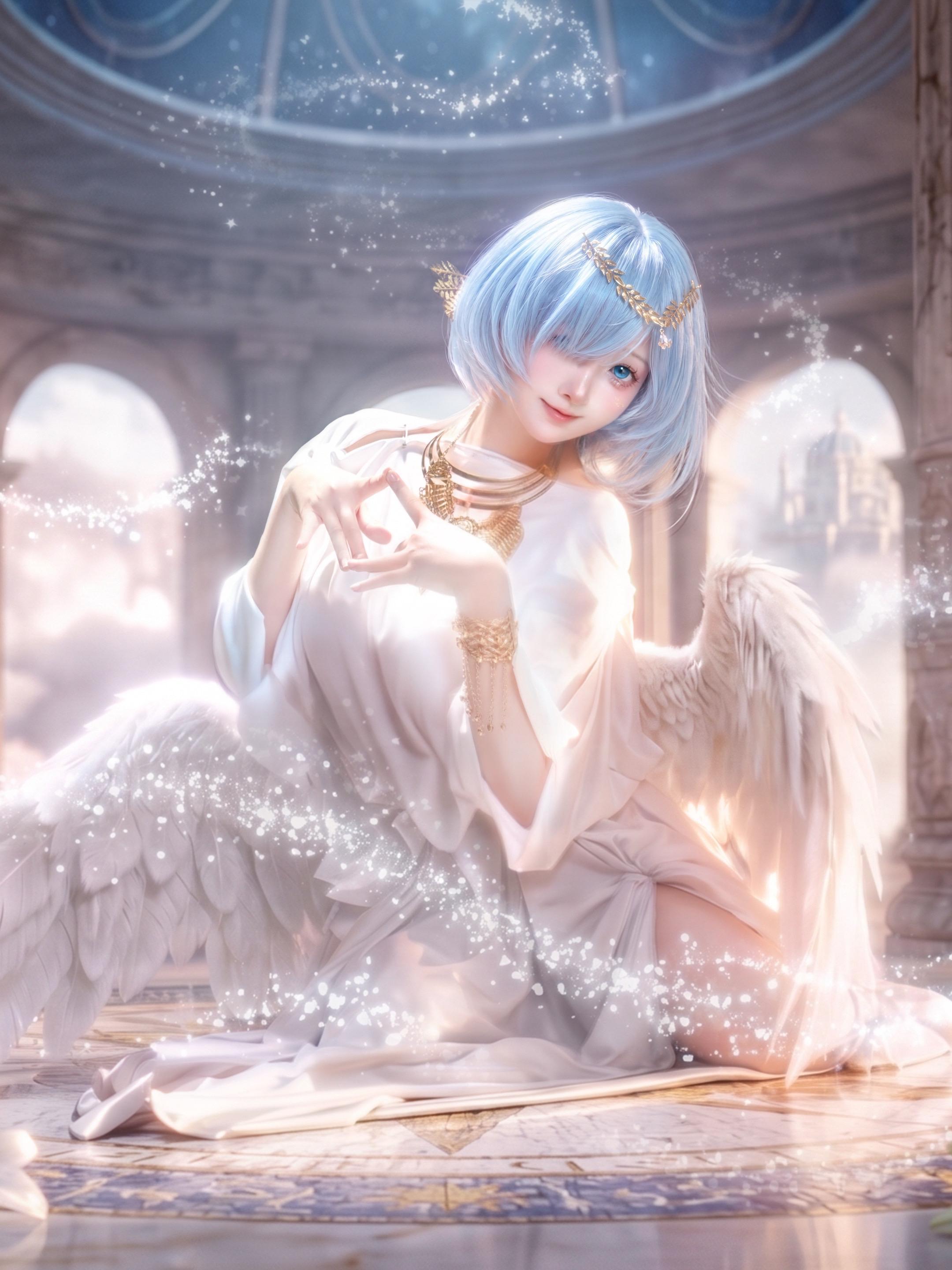 圣祭司·Rem💙。📷：  魔法师