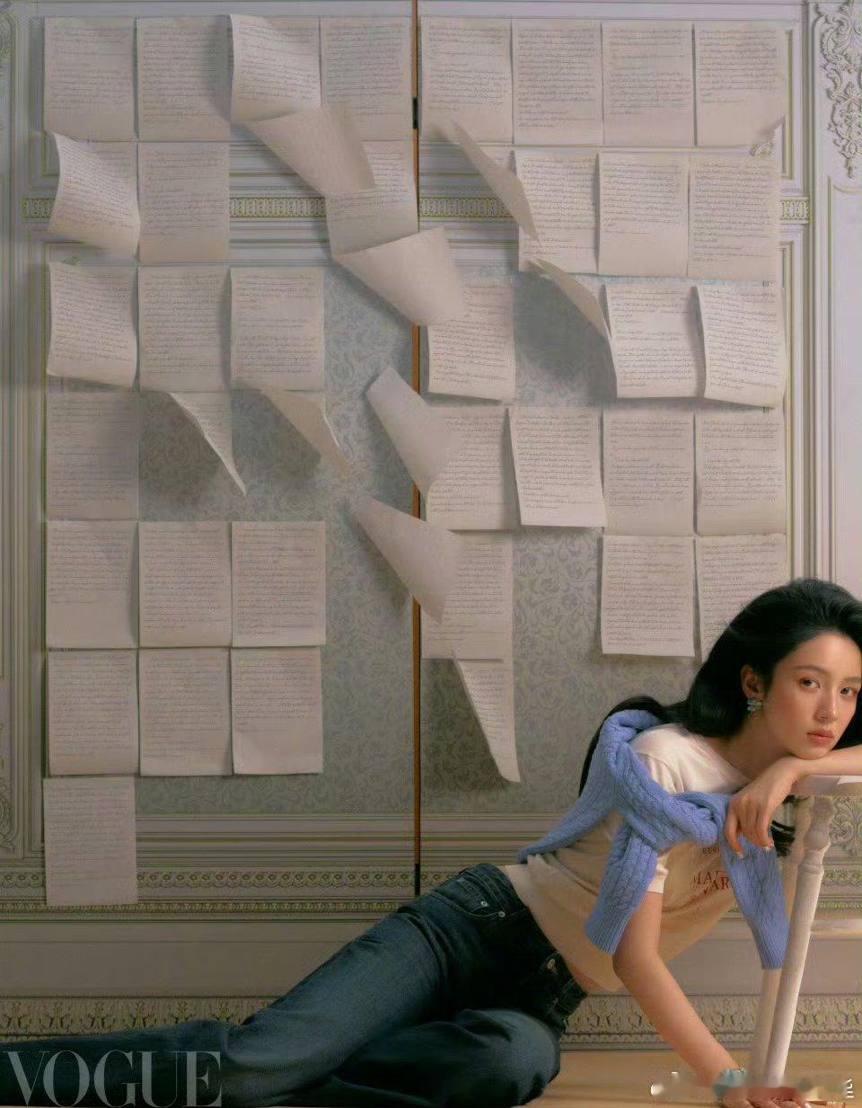 周也 油画里走出来的少女 谁懂周也的时尚魅力！像从油画里走出的少女，往那一站就氛