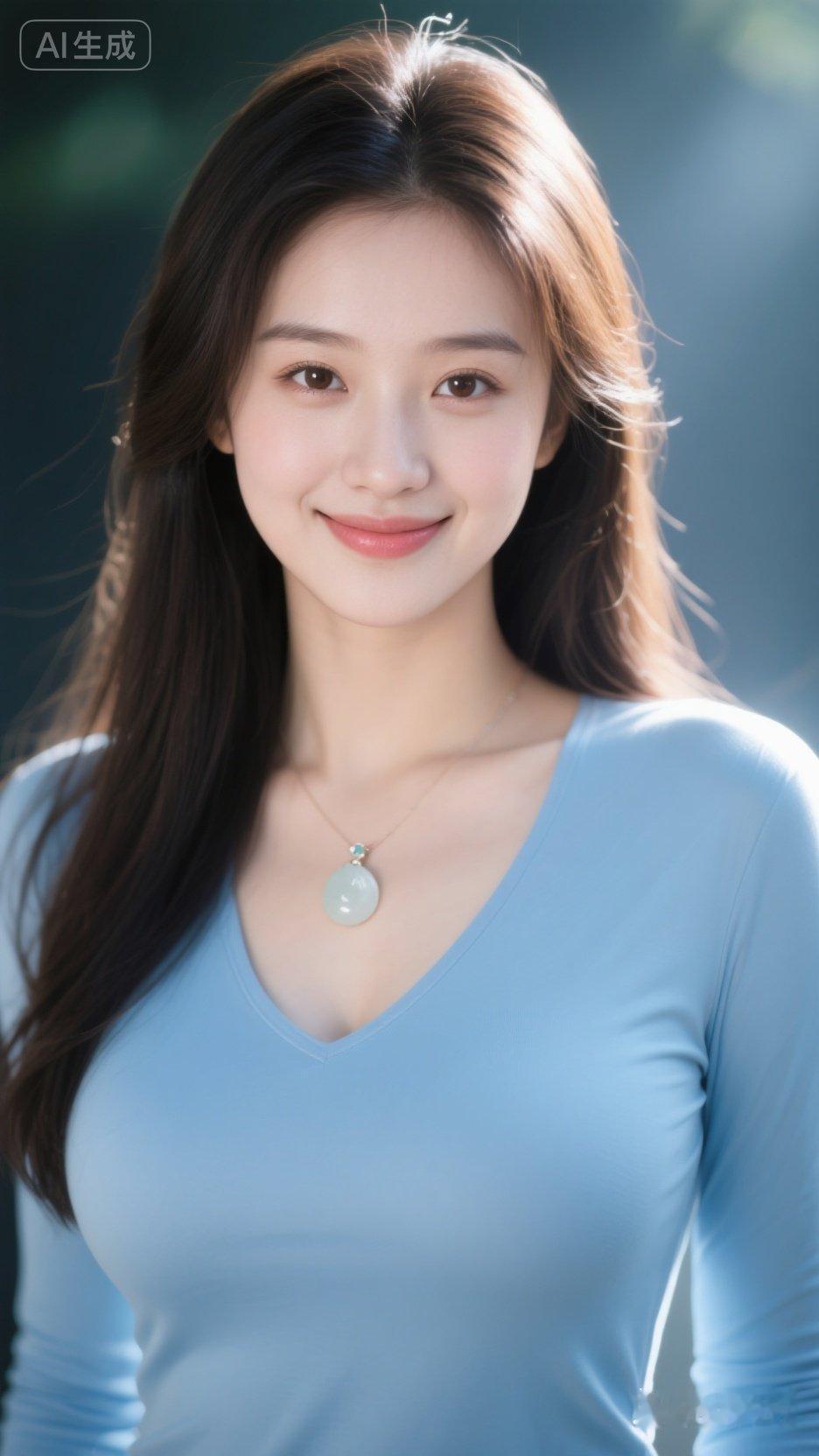 清新自然的美，温柔笑颜，元气满满的一天！🌞💕