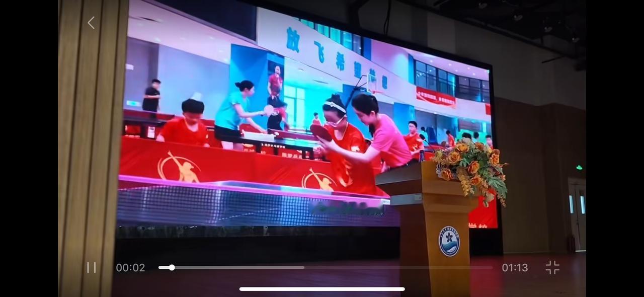 梦姐太牛了，乒乓球学校开的也是好起来了，在崂山区也开了新学校，陈梦的事业越做越大