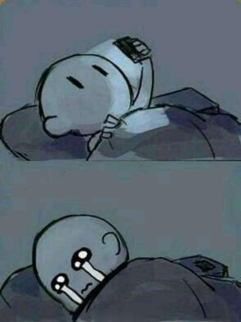 我每天晚上都有这样的感觉： ​​​