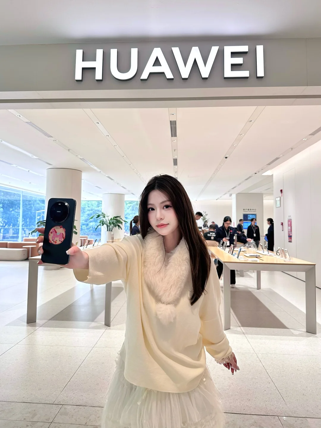 新年开运小仪式🤍◡̈° 华为你太懂啦