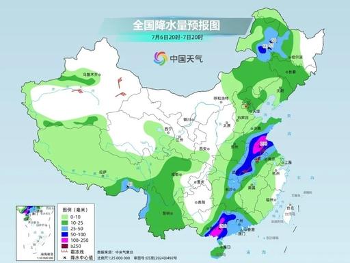 未来十天雨水仍多：北方东部偏湿，南方或迎两股台风水汽接力
未来十天，我国天气舞台