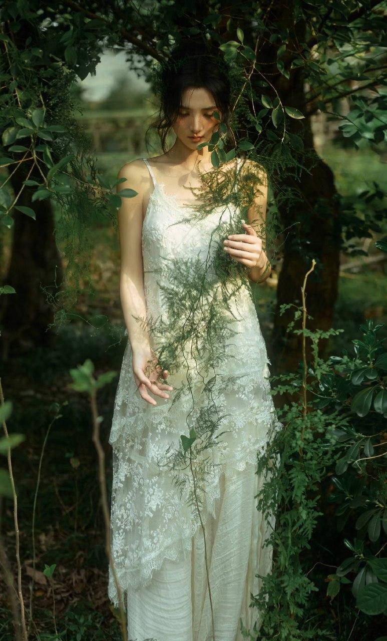 森系氛围感色调分享美少女美照 美女欣赏图片 自然氛围感美女