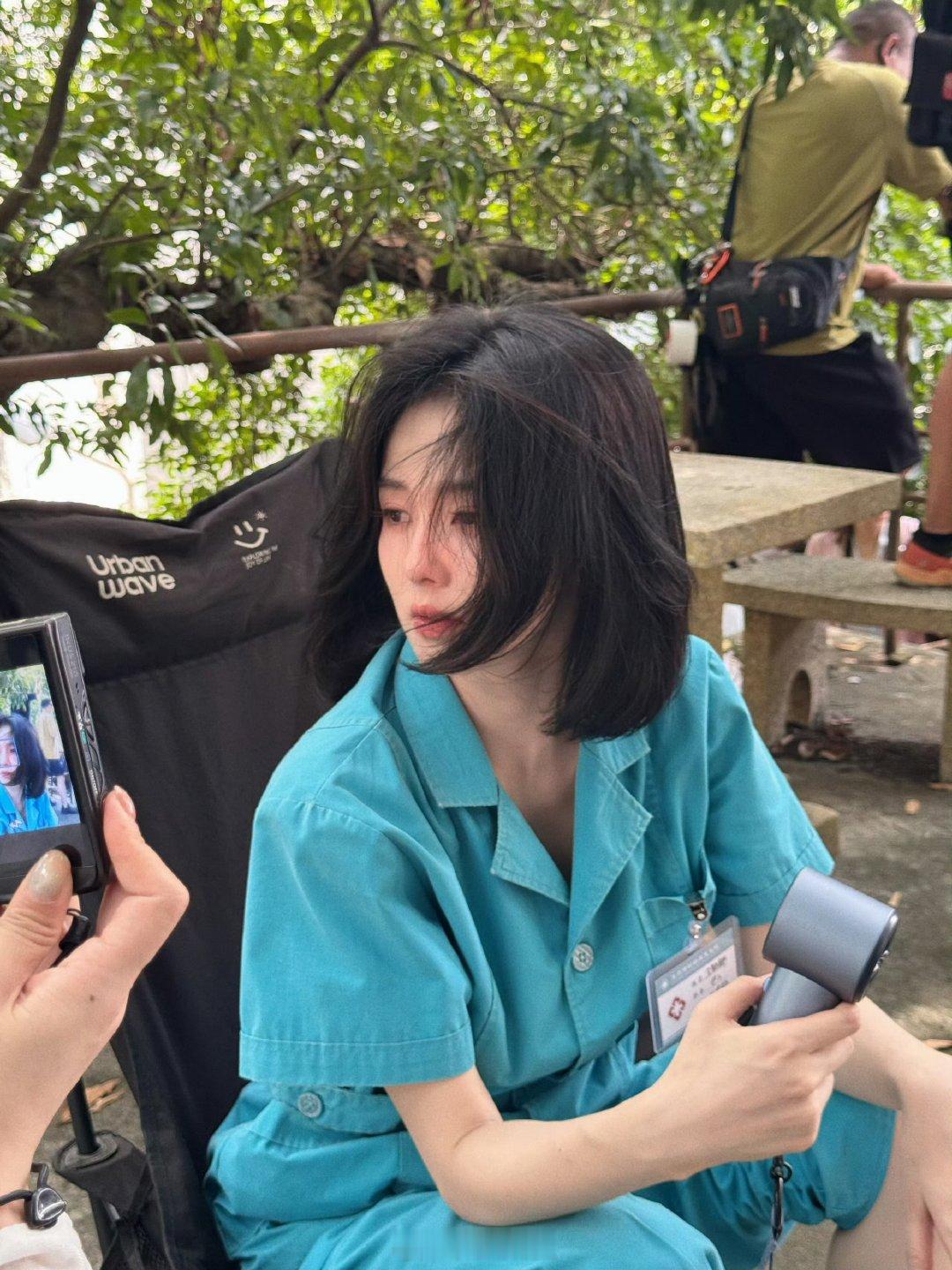 白鹿王韵娜未公开照白鹿工作室晒王韵娜未公开照好期待白鹿的新剧呀 