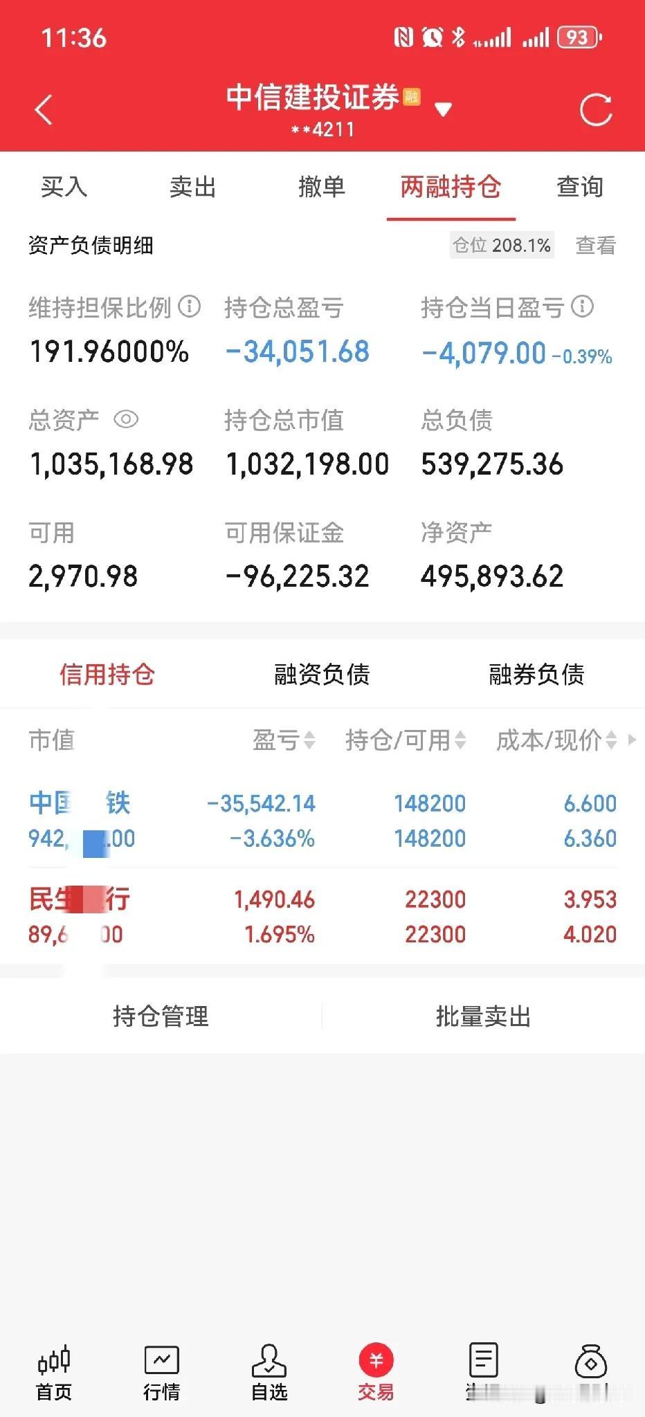 芭比Q了，又是4000多支股票下跌！还怎么玩？上午收盘当日亏损4709元，100