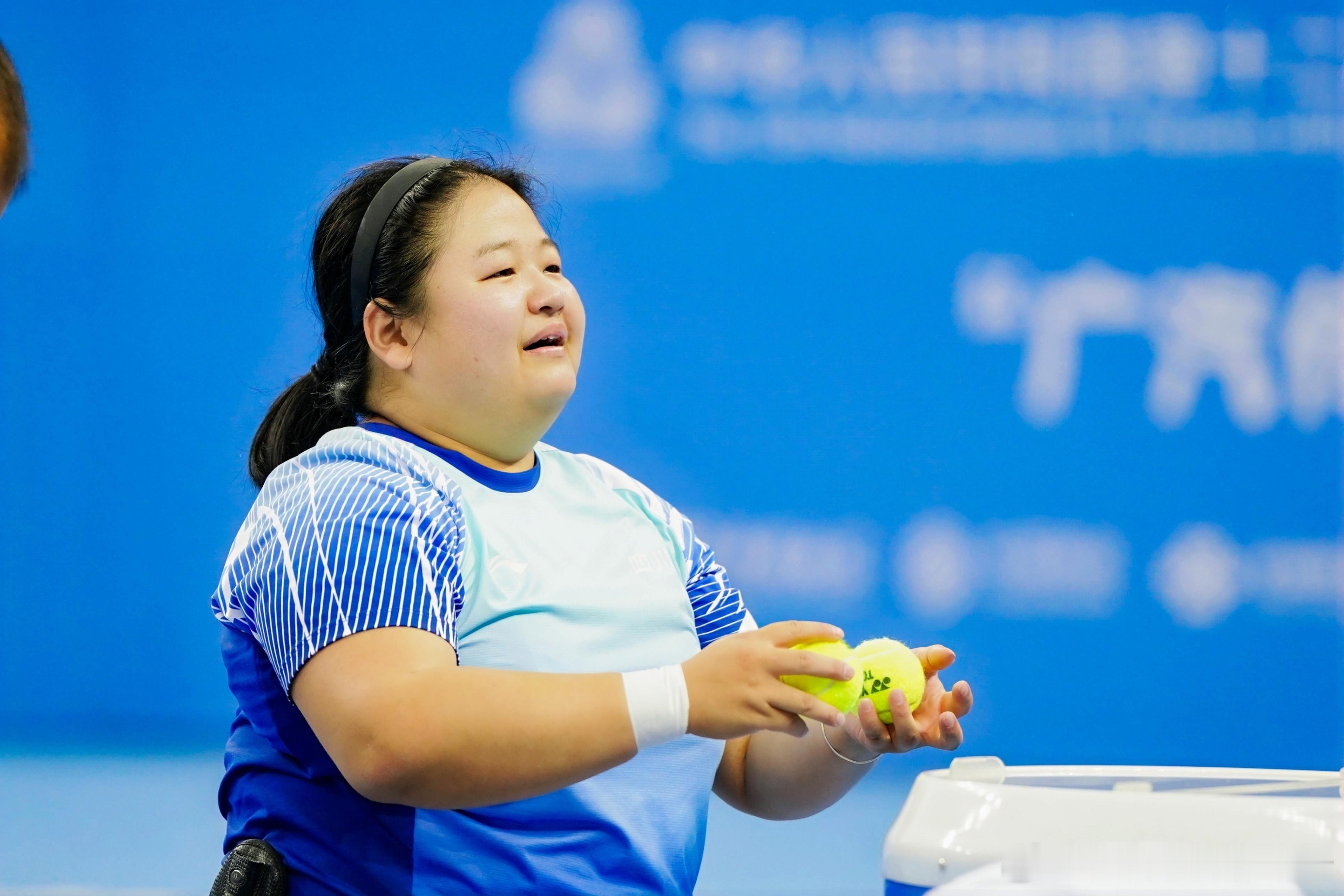 12月3日，中华人民共和国第十二届残疾人运动会暨第九届特殊奥林匹克运动会网球比赛