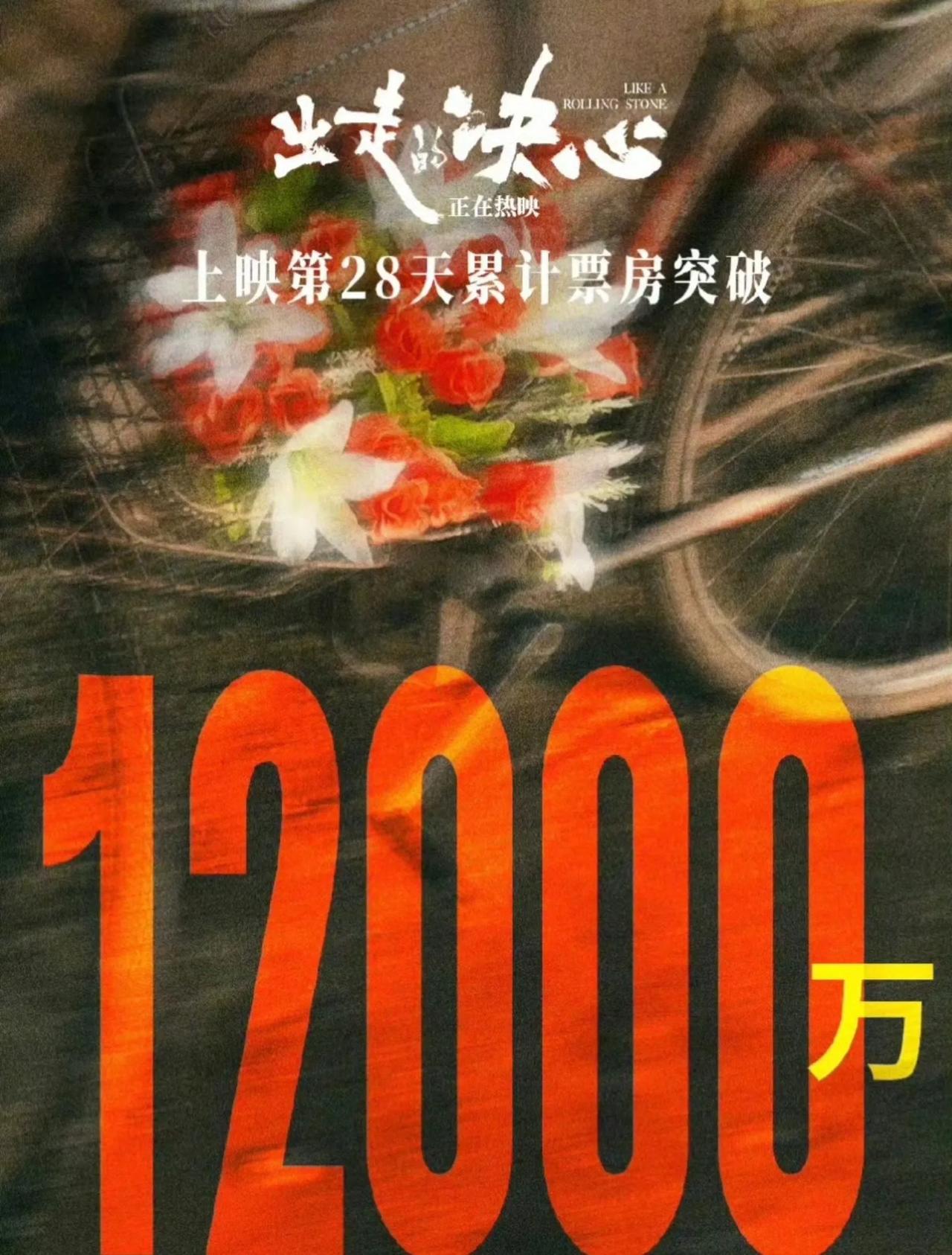 厉害了，以50岁自驾游阿姨改编的真人电影《出走的决心》，票房居然突破一亿！
上映