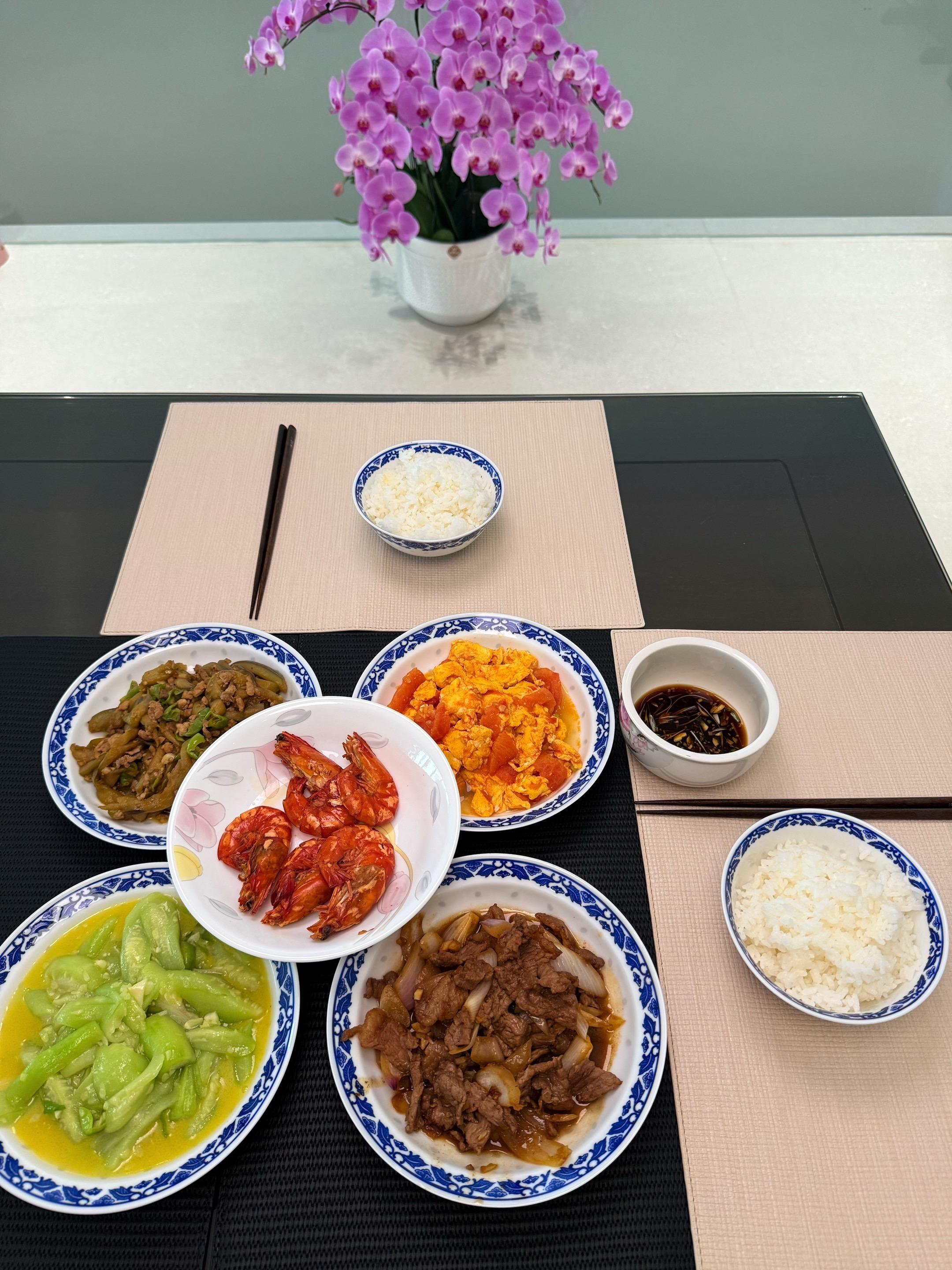 🩵 后来 和爱的人有了家 🦐🍚🥣 三餐四季