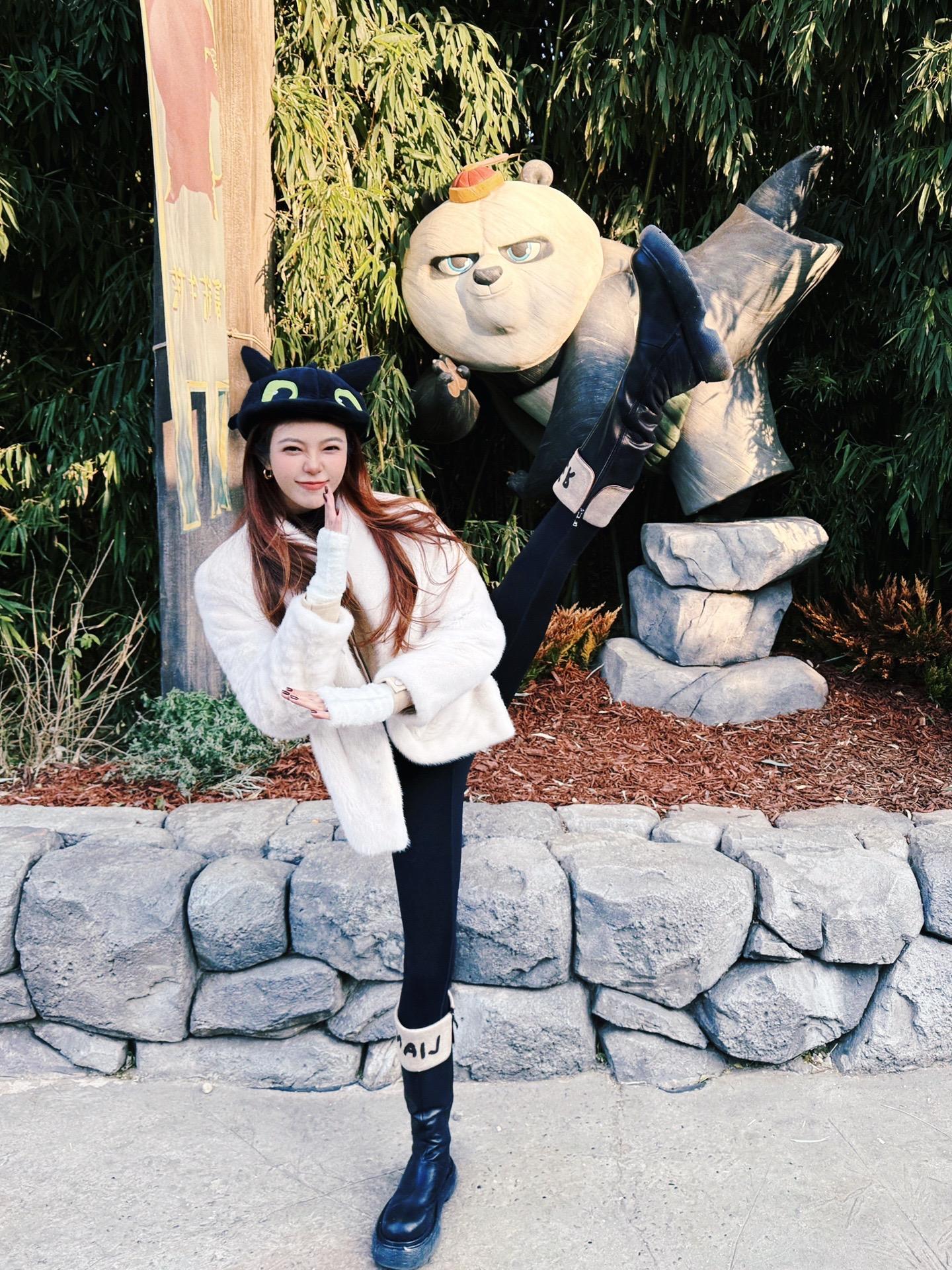 你也想当神龙大侠吗 先学会中国功夫。