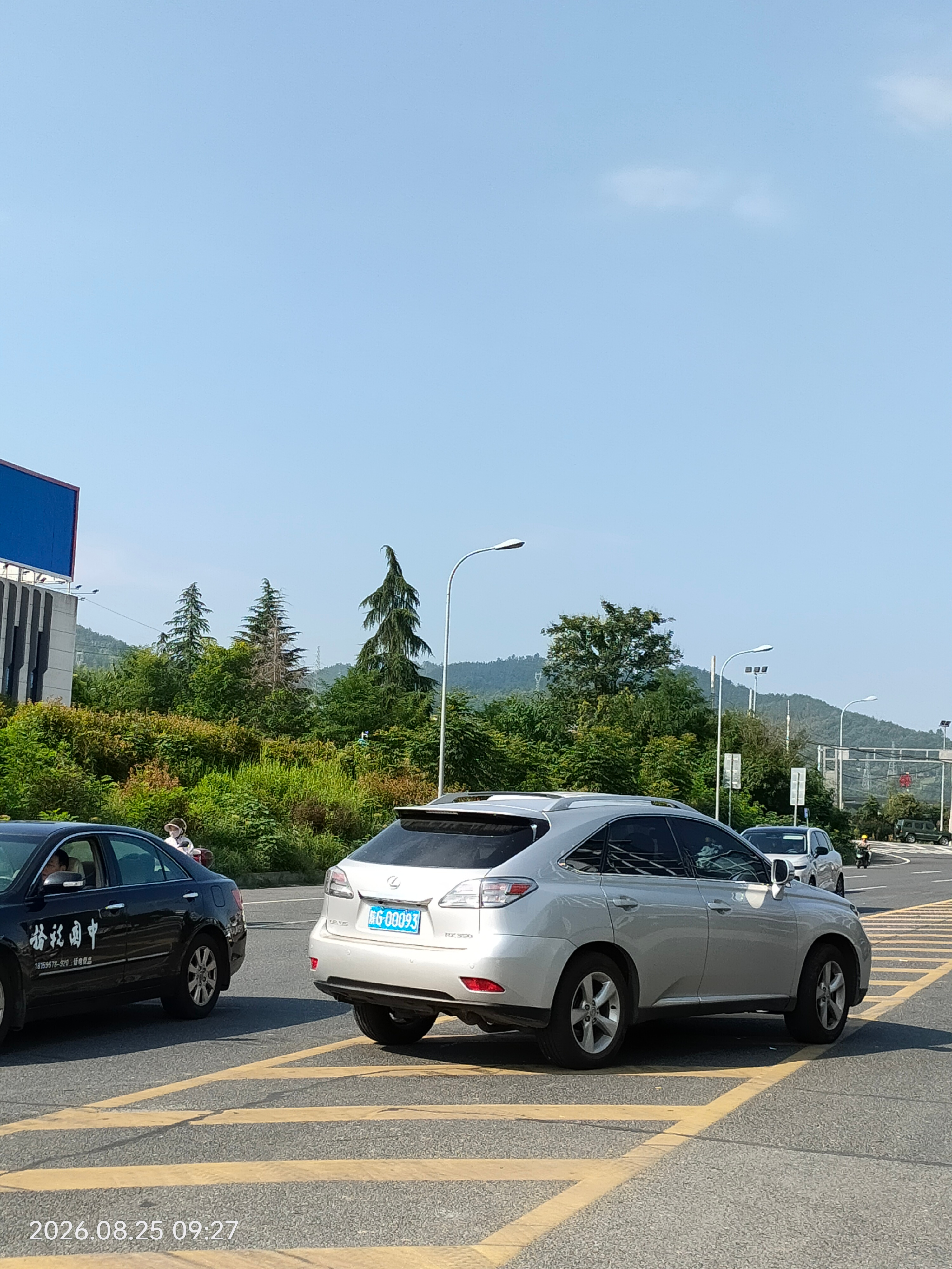 全球车牌 陕G00093雷克萨斯RX270 安康·城投安体运动中心