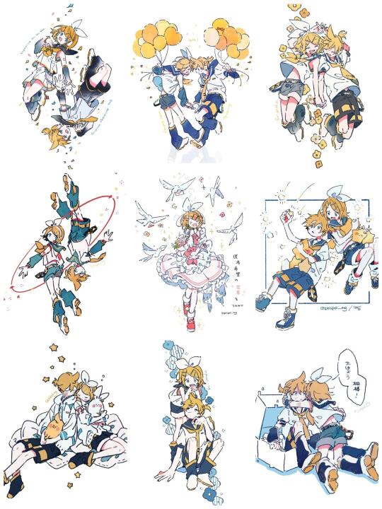 我宣布！这组插画太可爱