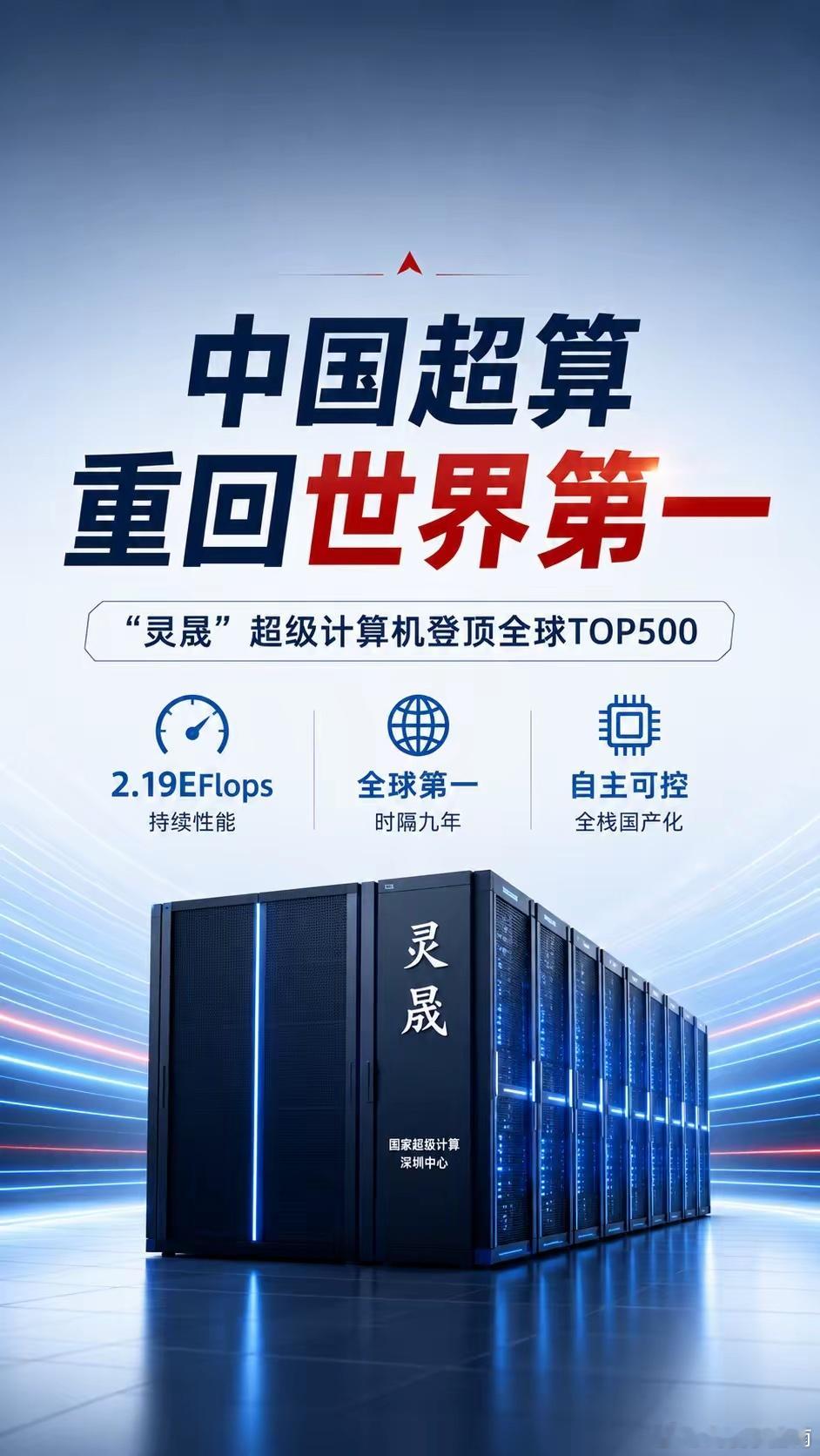 中国超算，重回世界第一了。就在6月23日，德国汉堡举行的ISC2026国际超算大