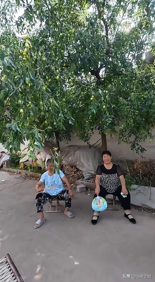 南方老人在街头卖菜
北方老人在村头拉呱

同一个段子！邻居小哥打工半年刚回到家，