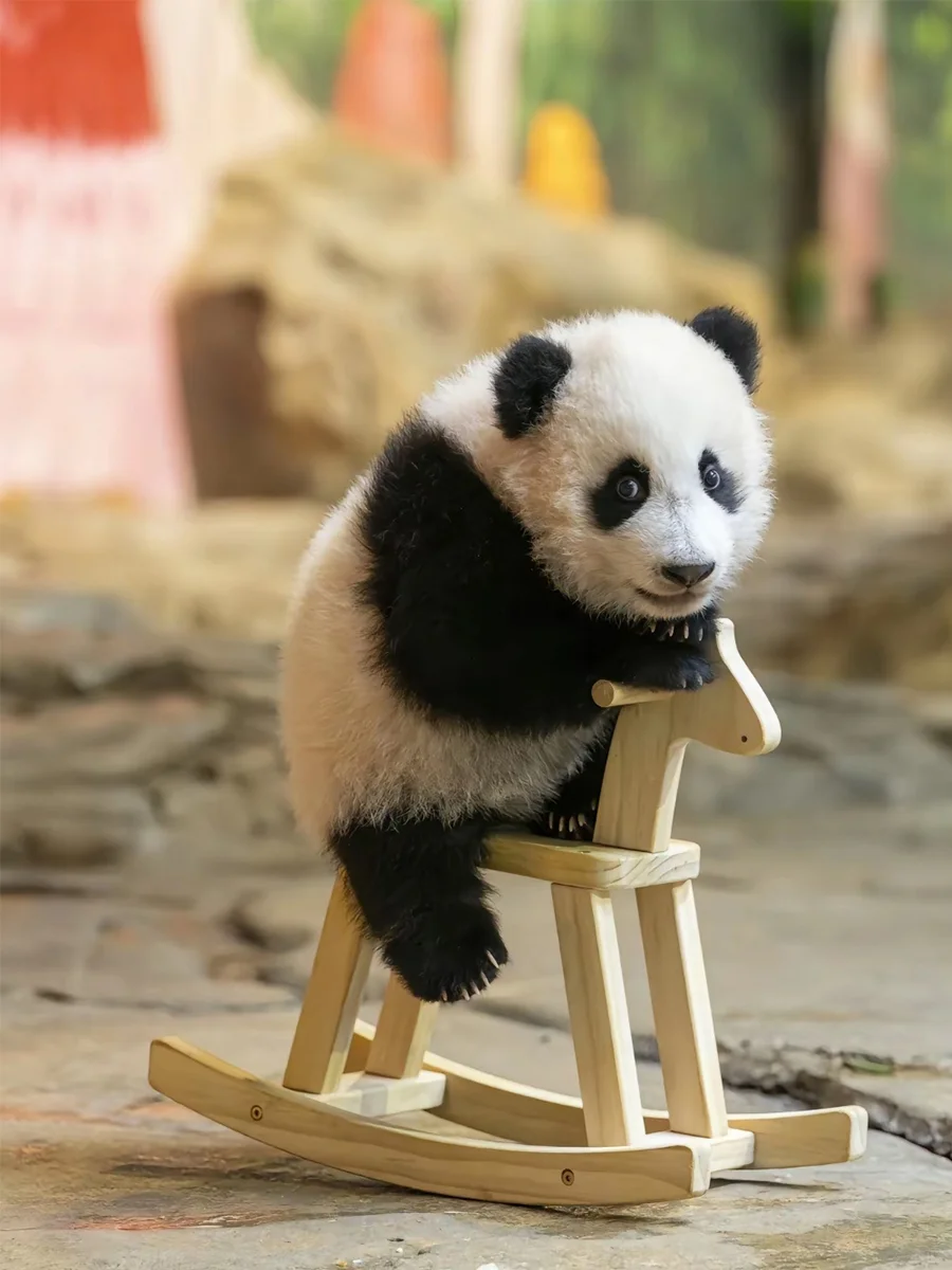 真稀罕，这小熊~