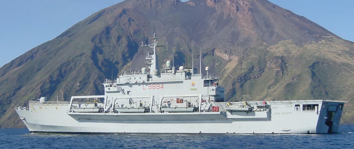 每天认识一件兵器 意大利“圣·乔治奥”级两栖攻击舰“圣·乔治奥”（San Gio